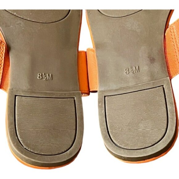 Bandolino Toe Post Sandals Bow Detail - Orange - 8.5M - Picture 8 of 10